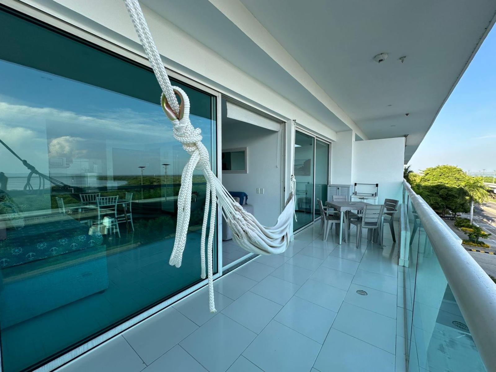 Espectacular Apto En Cartagena Con Salida Directa A La Playa Appartement Buitenkant foto