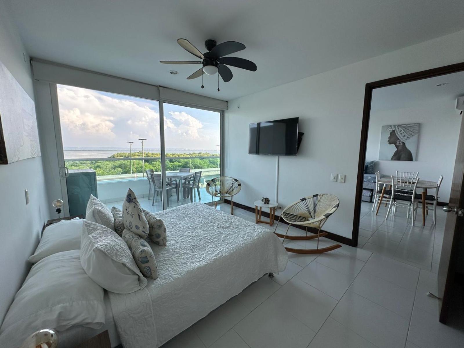 Espectacular Apto En Cartagena Con Salida Directa A La Playa Appartement Buitenkant foto