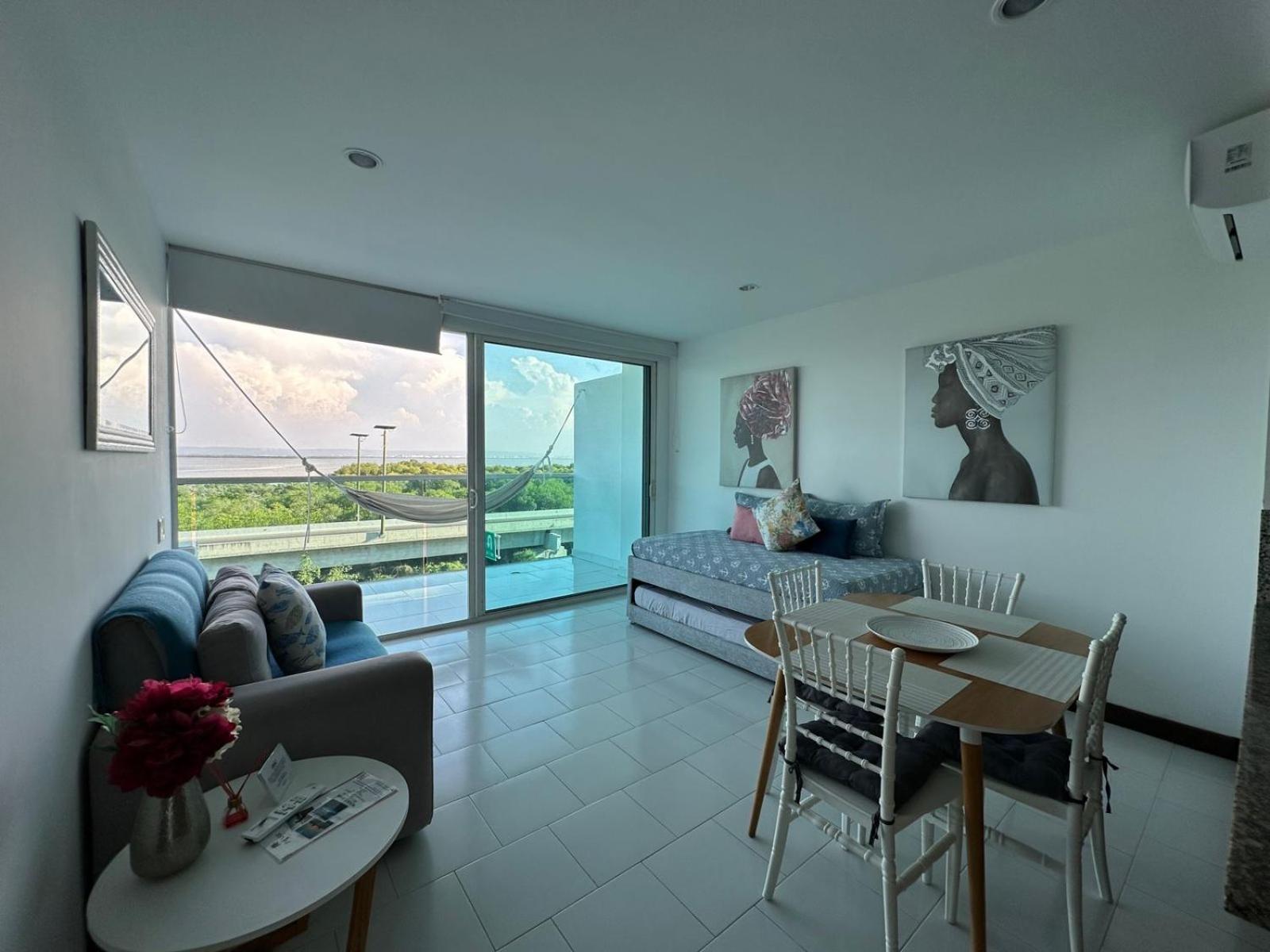 Espectacular Apto En Cartagena Con Salida Directa A La Playa Appartement Buitenkant foto