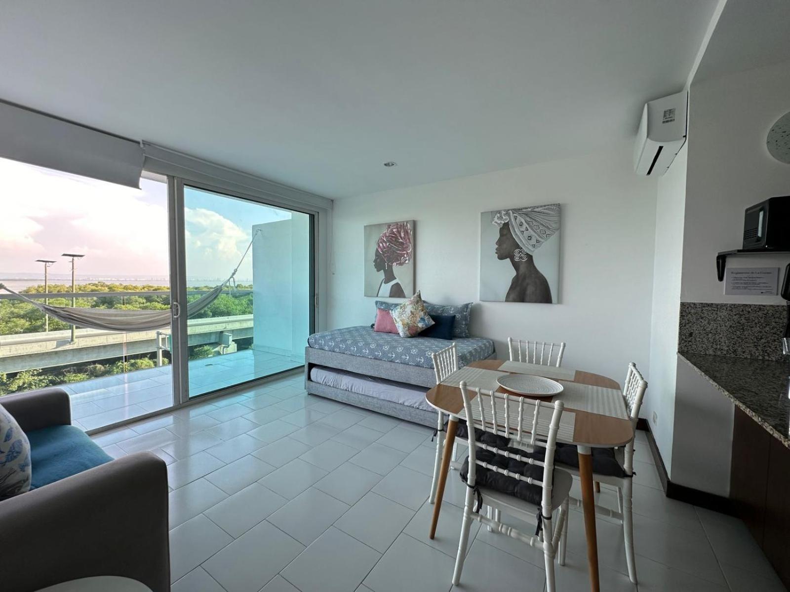 Espectacular Apto En Cartagena Con Salida Directa A La Playa Appartement Buitenkant foto