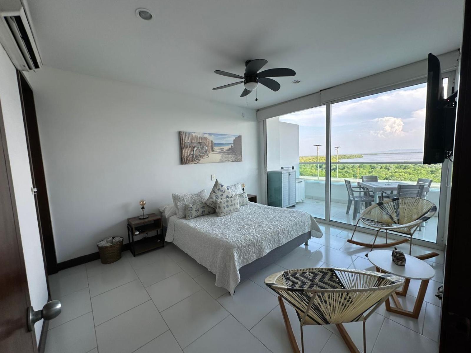 Espectacular Apto En Cartagena Con Salida Directa A La Playa Appartement Buitenkant foto